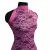 Кружевное полотно стрейч XD-WINE, 100 гр/м2, шир.150см, цвет розовый - купить в Ярославле. Цена 1 851.10 руб.
