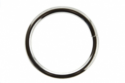 Кольцо металлическое d-38 мм, цв.-никель - купить в Ярославле. Цена: 4.89 руб.