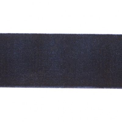 Лента бархатная нейлон, шир.25 мм, (упак. 45,7м), цв.180-т.синий - купить в Ярославле. Цена: 800.84 руб.