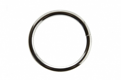 Кольцо металлическое d-32 мм, цв.-никель - купить в Ярославле. Цена: 3.54 руб.