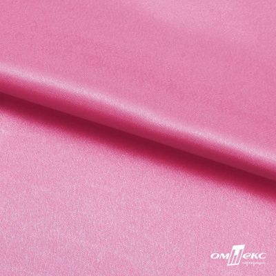 Поли креп-сатин 15-2215, 125 (+/-5) гр/м2, шир.150см, цвет розовый - купить в Ярославле. Цена 155.57 руб.
