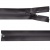 Молния водонепроницаемая PVC Т-7, 90 см, разъемная, цвет (301) т.серый - купить в Ярославле. Цена: 61.18 руб.