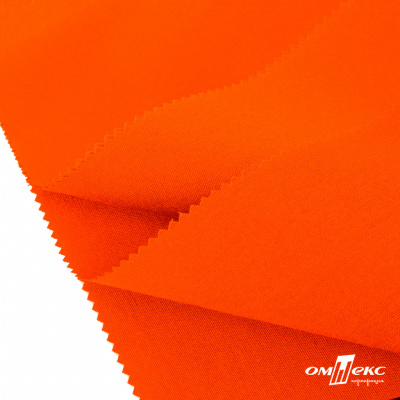 Ткань смесовая для спецодежды "Униформ" 17-1350, 200 гр/м2, шир.150 см, цвет люм.оранжевый - купить в Ярославле. Цена 138.73 руб.