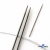 Спицы для вязания металлические d-2.5 мм круговые на тросике 53 см - купить в Ярославле. Цена: 53.90 руб.