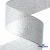 Лента металлизированная "ОмТекс", 50 мм/уп.22,8+/-0,5м, цв.- серебро - купить в Ярославле. Цена: 149.71 руб.