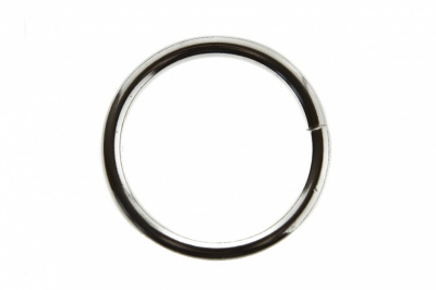 Кольцо металлическое d-3 х 32 мм, цв.-никель - купить в Ярославле. Цена: 3.92 руб.