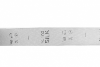 Состав и уход за тк.100% Silk (4000 шт) - купить в Ярославле. Цена: 737.09 руб.
