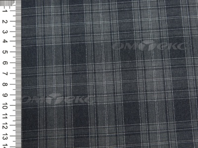 Ткань костюмная клетка 25235 2003, 185 гр/м2, шир.150см, цвет серый/сер - купить в Ярославле. Цена 