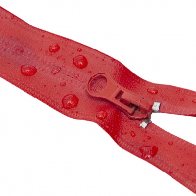 Молния водонепроницаемая PVC Т-7, 90 см, разъемная, цвет (820) красный - купить в Ярославле. Цена: 61.81 руб.