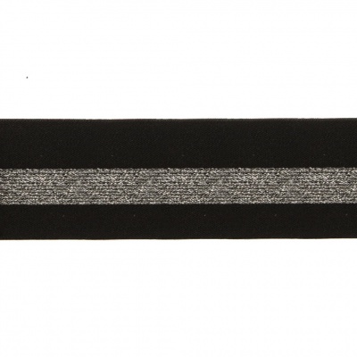 #2/6-Лента эластичная вязаная с рисунком шир.52 мм (45,7+/-0,5 м/бобина) - купить в Ярославле. Цена: 69.33 руб.