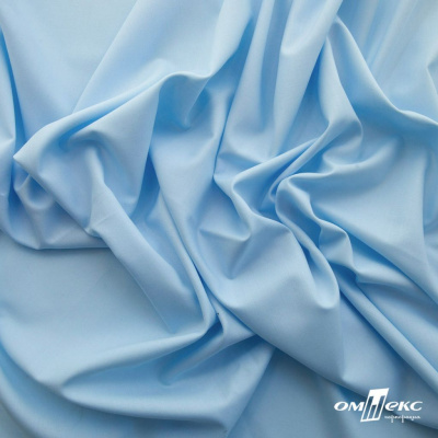 Ткань сорочечная Илер 100%полиэстр, 120 г/м2 ш.150 см, цв.голубой - купить в Ярославле. Цена 290.24 руб.