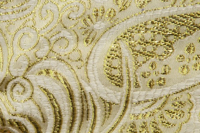 Ткань костюмная жаккард №5, 140 гр/м2, шир.150см, цвет золото - купить в Ярославле. Цена 383.29 руб.