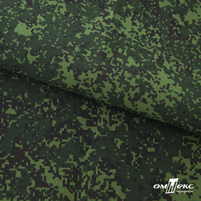 Униформ Рип Стоп 80/20 полиэфир/хлопок, 205 г/м2,  принтованный темно-зеленый, ВО, шир. 150 см - купить в Ярославле. Цена 191.15 руб.