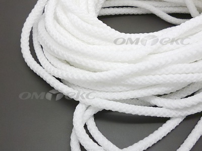 Шнур 1с35 4 мм крупное плетение 200 м белый - купить в Ярославле. Цена: 1.10 руб.