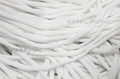 Шнур Т-02 (4с2) мелкое плетение 4мм 100 м белый - купить в Ярославле. Цена: 2.50 руб.