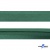 Косая бейка атласная "Омтекс" 15 мм х 132 м, цв. 056 темный зеленый - купить в Ярославле. Цена: 225.81 руб.