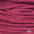 Шнур плетеный d-6 мм, 70% хлопок 30% полиэстер, уп.90+/-1 м, цв.1068-фуксия - купить в Ярославле. Цена: 588 руб.