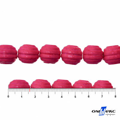 0309-Бусины деревянные "ОмТекс", 16 мм, упак.50+/-3шт, цв.023-розовый - купить в Ярославле. Цена: 62.22 руб.