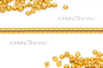 Бисер (SL) 11/0 ( упак.100 гр) цв.22 - золото - купить в Ярославле. Цена: 53.34 руб.