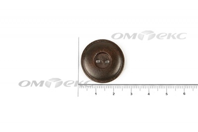 Пуговица деревянная круглая №54 (25мм) - купить в Ярославле. Цена: 4.12 руб.