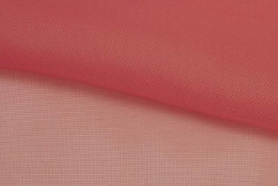 Портьерный капрон 15-1621, 47 гр/м2, шир.300см, цвет т.розовый - купить в Ярославле. Цена 138.67 руб.