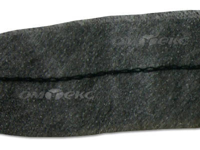WS7225-прокладочная лента усиленная швом для подгиба 30мм-графит (50м) - купить в Ярославле. Цена: 16.97 руб.