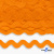 Тесьма вьюнчик 0381-0080, 8 мм/упак.33+/-1м, цвет 9511-оранжевый - купить в Ярославле. Цена: 107.26 руб.