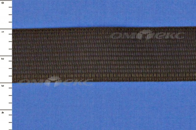 Окантовочная тесьма №216, шир. 22 мм (в упак. 100 м), цвет коричневый - купить в Ярославле. Цена: 271.60 руб.