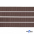 Репсовая лента 005, шир. 6 мм/уп. 50+/-1 м, цвет коричневый - купить в Ярославле. Цена: 88.45 руб.