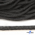 Шнур плетеный d-6 мм круглый, 70% хлопок 30% полиэстер, уп.90+/-1 м, цв.1088-т.серый - купить в Ярославле. Цена: 594 руб.