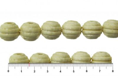 0309-Бусины деревянные "ОмТекс", 16 мм, упак.50+/-3шт, цв.035-белый - купить в Ярославле. Цена: 62.22 руб.