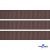 005-коричневый Лента репсовая 12 мм (1/2), 91,4 м  - купить в Ярославле. Цена: 372.40 руб.