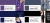 Костюмная ткань "Элис" 18-3921, 200 гр/м2, шир.150см, цвет голубика - купить в Ярославле. Цена 306.20 руб.
