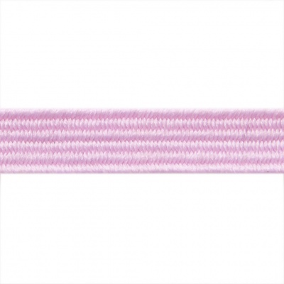 Резиновые нити с текстильным покрытием, шир. 6 мм ( упак.30 м/уп), цв.- 80-розовый - купить в Ярославле. Цена: 155.22 руб.
