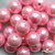 0404-00108-Бусины пластиковые под жемчуг "ОмТекс", 16 мм, (уп.50гр=24+/-1шт) цв.101-св.розовый - купить в Ярославле. Цена: 44.18 руб.
