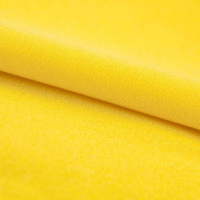 Креп стрейч Амузен 12-0752, 85 гр/м2, шир.150см, цвет жёлтый - купить в Ярославле. Цена 194.07 руб.