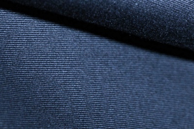 Ткань костюмная 8874/3, цвет темно-синий, 100% полиэфир - купить в Ярославле. Цена 433.60 руб.