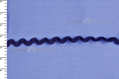 Тесьма плетеная "Вьюнчик"/т.синий - купить в Ярославле. Цена: 48.03 руб.