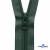Спиральная молния Т5 890, 80 см, автомат, цвет т.зелёный - купить в Ярославле. Цена: 16.61 руб.