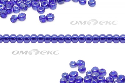 Бисер (TL) 11/0 ( упак.100 гр) цв.108 - синий - купить в Ярославле. Цена: 44.80 руб.