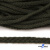 Шнур плетеный d-6 мм круглый, 70% хлопок 30% полиэстер, уп.90+/-1 м, цв.1075-хаки - купить в Ярославле. Цена: 588 руб.