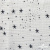 Ткань Муслин принт, 100% хлопок, 125 гр/м2, шир. 140 см, #2308 цв. 9 белый морская звезда - купить в Ярославле. Цена 413.11 руб.