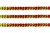Пайетки "ОмТекс" на нитях, CREAM, 6 мм С / упак.73+/-1м, цв. 96 - красный - купить в Ярославле. Цена: 484.77 руб.