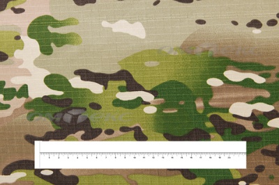 Ткань смесовая рип-стоп камуфляж C#201313, 210 гр/м2, шир.150см - купить в Ярославле. Цена 244.99 руб.