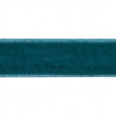 Лента бархатная нейлон, шир.12 мм, (упак. 45,7м), цв.65-изумруд - купить в Ярославле. Цена: 392 руб.