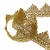 Тесьма металлизированная 0384-0240, шир. 40 мм/уп. 25+/-1 м, цвет золото - купить в Ярославле. Цена: 490.74 руб.