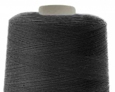 Швейные нитки (армированные) 28S/2, нам. 2 500 м, цвет чёрный - купить в Ярославле. Цена: 139.91 руб.