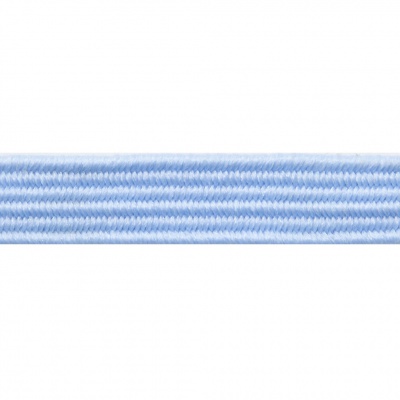 Резиновые нити с текстильным покрытием, шир. 6 мм ( упак.30 м/уп), цв.- 108-голубой - купить в Ярославле. Цена: 155.22 руб.