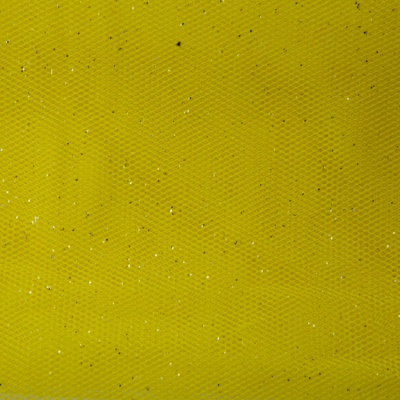 Сетка Глиттер, 24 г/м2, шир.145 см., желтый - купить в Ярославле. Цена 117.24 руб.