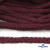 Шнур плетеный d-6 мм круглый, 70% хлопок 30% полиэстер, уп.90+/-1 м, цв.1070-бордовый - купить в Ярославле. Цена: 588 руб.